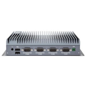 ARBOR SB-244-1N305 Fanless Computer with Intel Alder Lake i3-N305 CPU, 3x 2.5 GbE LAN, 1x GbE LAN, 4 GB memory, multiple I/O